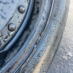 ジムニー　アルミホイールブリヂストン　DM-V2 スタッドレスタイヤ4本セット　175/80R15の画像