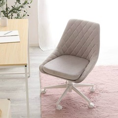 【美品】手動の昇降デスクとキャスター付きイス(グレー)の画像