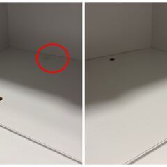 幅120cm テレビ台 ローボード 鏡面 石目調の画像