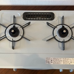 【ガスコンロ】リンナイ2023年製（LPガス用）RT35NJH グレーの画像