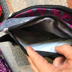 ハワイ直輸入　ウエストポーチ　3ポケット付きの画像