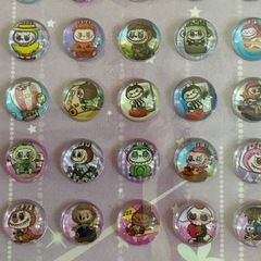 ラブブ、キティミニアクリルシールの画像