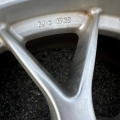 BBS  17インチ　215/R17  ET35  RX201 4本セットの画像