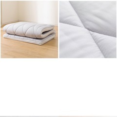 ウレタン入り敷布団　ダブル　マットレスの画像