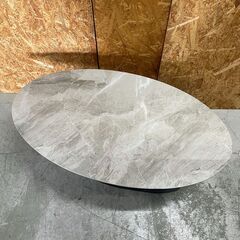 センターテーブル セラミック ローテーブル 大理石柄 幅100cm ソファテーブル  石目調 韓国風 オシャレ シンプル 高級 金属の画像