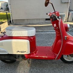 【購入予定者あり】
ホンダ  ジュリオ AF52【実動部品取り車】ジャンク　自家塗装ボロイよ！  動画あり お引き取り可能な方の画像