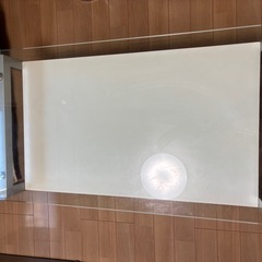 ニトリ　ガラステーブルの画像