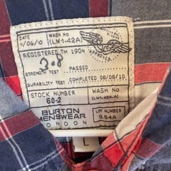 シャツ メンズ Lの画像