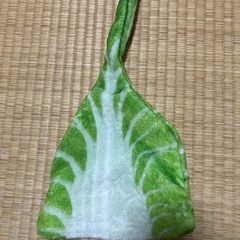 白菜のおくるみ　帽子つきの画像