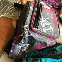 ハワイ直輸入　ウエストポーチ　3ポケット付きの画像