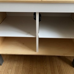 IKEA　おままごとキッチン＆冷蔵庫セット 食材・食器付き／動作確認済みの画像