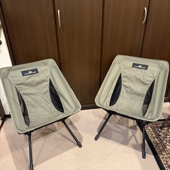 【2つセット】オガワ ogawa ツーアングルチェア S オリーブ リクライニング チェア コンパクト キャンプ アウトドア レジャーの画像