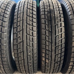 ジムニー　スタッドレス　バリ溝の画像