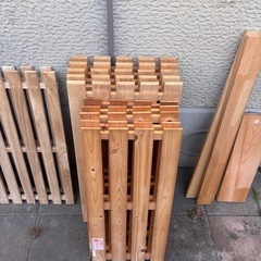すのこ12枚　木材の画像