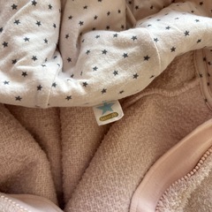 うさぎ　ベビーロンパース　もこもこ　50-70㎝の画像