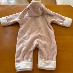 うさぎ　ベビーロンパース　もこもこ　50-70㎝の画像