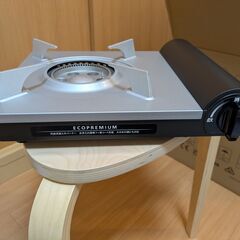【未使用】カセットコンロ ECOPREMIUM 内炎式 収納ケース付きの画像