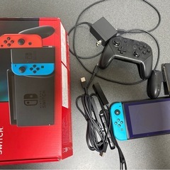 Nintendo Switch    純正プロコン付きの画像