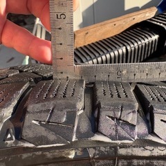 ブリザック　DM-V2 225/60R70 + rial アルミホイール　4本セットの画像