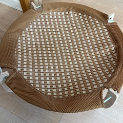 猫用ベッド　ペット用品　ラタン風の画像