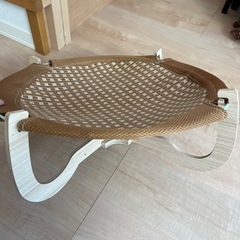 猫用ベッド　ペット用品　ラタン風の画像