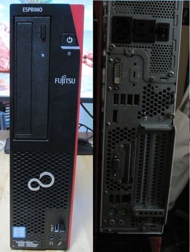 No.3/富士通D588VX/i5/9500/3.00Ghz/メモリ16G中古品M.2.2SSD512GサブHDD500G/DVD-RW/office2021
