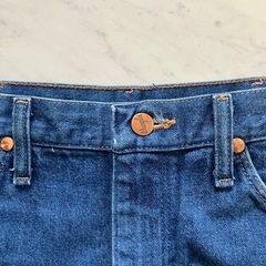 ラングラー ジーンズ W33 カウボーイ デニム インディゴ ブルー ジーパン の画像