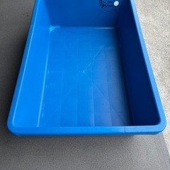 ブルコンテナ180  メダカ　金魚　プラ船　水槽　　　　の画像