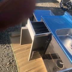 未使用品 流し台 シンク ガス代 DIY　の画像