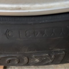 ジムニー　スタッドレス　バリ溝の画像