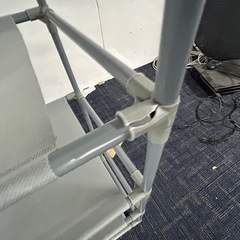 【無料】スチールラック(一部欠損あり)　引き取り限定　転売OK　倒産品　まとめ売り　ネット商材　アマゾン引き上げ商品　メルカリ　副業　【※12/13まで】の画像