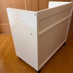 コロ付き2段収納ボックス
の画像