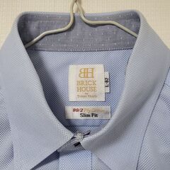 Yシャツ(メンズ)-水色＜BRICK HOUSE＞の画像