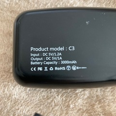 Bluetoothイヤホン wewow TOUCH TWO C3 充電機の画像