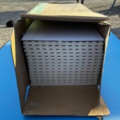 　中古品★DAIKEN ダイロートン リブ15 101 TK3101 天井吸音材 15×300×600mm １４枚の画像