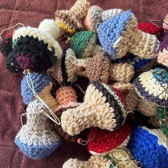 編みぐるみ　きのこ　の画像