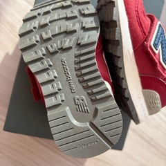 【美品】New Balance 313 赤 ベビーシューズ スニーカー 靴　12cmの画像