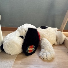 【差し上げます】SNOOPY ぬいぐるみ大 の画像