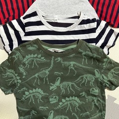 【あげます】夏物 子供服  半袖Tシャツ  ショートパンツ ズボン　下着 タンクトップ 100 110 男の子の画像