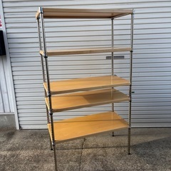 エレクター　ベーシックウッドシェルフ 5段の画像
