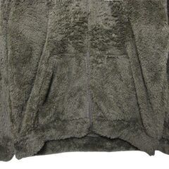 REPEZE3:N ボアパーカー /フリースジャケット ジップアップジャケット 茶 ブラウン  メンズLサイズの画像