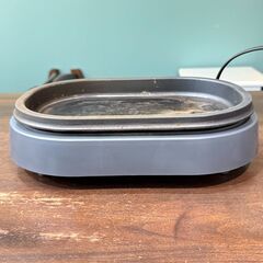 山善　ミニグリルプレート　ホットプレートの画像