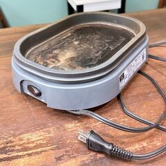 山善　ミニグリルプレート　ホットプレートの画像