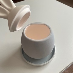 【未使用】陶器エコ加湿器 気化式 ウサギ🐰の画像
