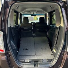 【総額コミコミ】広島発プライムゲート28年NBOX　GLパッケージ　後期モデル　車検令和９年２月２５日まで　内外装美車　プレミアムディープモカパール　ワンオーナー　黒内装　純正ナビ　バックカメラ　地デジテレビ　ブルートゥース接続　ステアリングリモコン　左パワースライドドア　ETC　ドライブレコーダー　社外14インチアルミホイール　スマートキー　禁煙車　タイミングチェーン　修復歴無し　ディーラー系オートオークション仕入　軽自動車　格安の画像