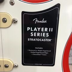 【ジャングルジャングル和歌山店】【Wa3462】エレキギター Fender Mexico PLAYER2 ストラトキャスター  楽器 リユースショップ リサイクルショップ ライト 和歌山市 岩出市 海南市 岬町 和歌山 大阪の画像
