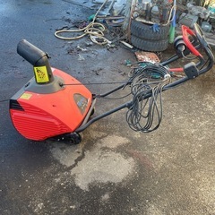 電動除雪機　雪かき名人　100V 
の画像