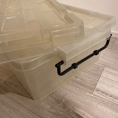 プラ製　衣装ケースの画像