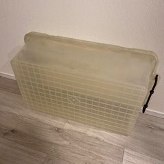 プラ製　衣装ケースの画像