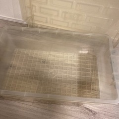 プラ製　衣装ケースの画像